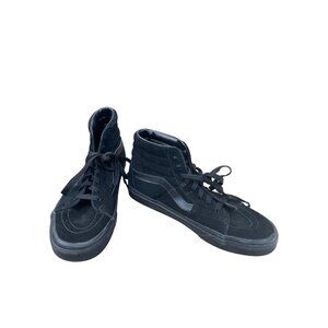 Vans Mens Black Suede High Top Skating Sneakers Shoes Size 8.5 SKU 8993